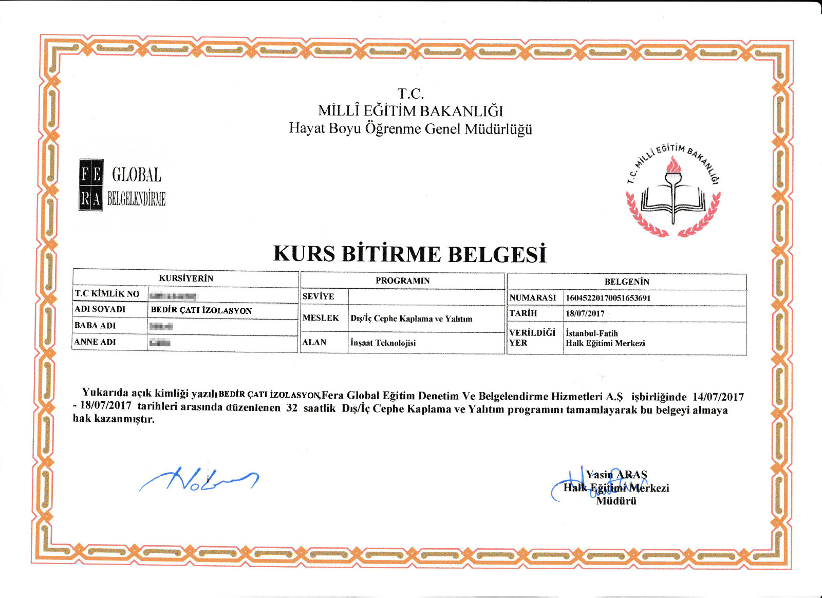 Hayat Boyu Öğrenme